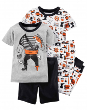 Baby boy Pirate 4-Pajama Set