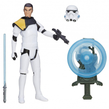 Star Wars Rebels 3.75 inch Action Figure - Kanan Jarrus (Stormtrooper Disguise)