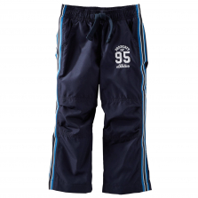 Oshkosh navy blue sweatpants sports mat