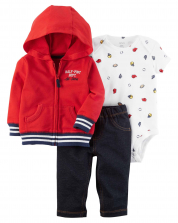 Baby boy All-Stars Hooded 3-In-Set