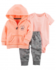 Set 3 baby boy Captain small neon