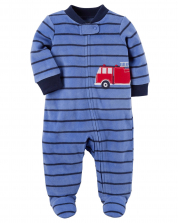 Carter's Baby Boy Fleece Jumpsuit