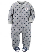 Carter's Baby Boy Fleece Jumpsuit