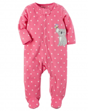 Carter's Baby Girls Fleece Jumpsuit