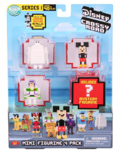 Disney Crossy Road 4 Pack Mini Figurine - Blind Pack