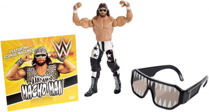 WWE Macho Man Randy Savage Action Figure Ultimate Fan Pack