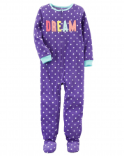 Girls Carter's Fleece Jumpsuit