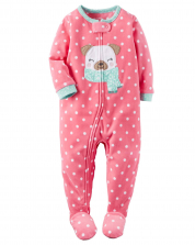 Little Girls Carter's Fleece Jumpsuit