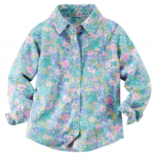 Carter's Floral Poplin Blouse