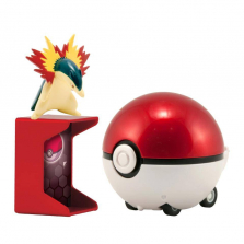 Pokemon Trainer's Choice - Catch 'N' Return Poke' Ball - Typhlosion