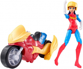 DC Super Hero Girls Wonder Woman and Motorcycle Figure and Vehicle