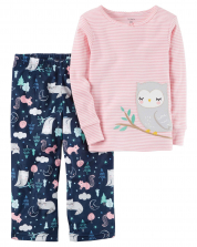 Carter's girls 2-fleece Pajamas