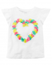 Relief Girl Child T-Shirt Heart