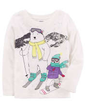 Carter's Girl's Long Sleeve Top