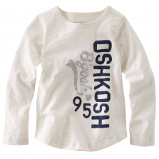 White woven top Oshkosh