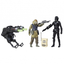 Star Wars: Rogue One 6 inch Action Figure - Imperial Death Trooper and Rebel Commando Pao Deluxe