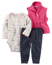 Carter's Infant girl's 3-Set