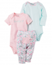 Carter's Infant girl's 3-Set