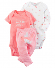 Carter's Infant girl's 3-Set