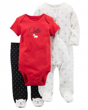 Carter's Infant girl's 3-Set