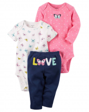Carter's Infant girl's 3-Set
