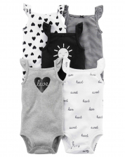 Baby girl black-and-white Textual Body 5