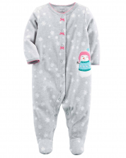 Carter's Baby Girls Fleece Jumpsuit