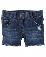 Carter's Baby Girls Denim Shorts