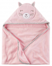 Carter's Baby Girl Bath Towel