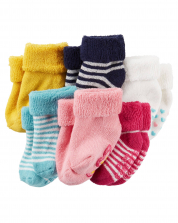 Carter's baby girl socks 6 Pack