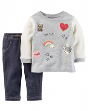 Carter's baby girls 2 Set