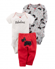Carter's Infant girl's 3-Set