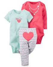 Carter's Infant girl's 3-Set