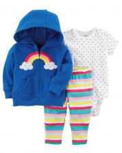 Set 3 baby girl Rainbow