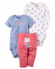 Carter's Infant girl's 3-Set