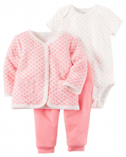 Carter's Infant girl's 3-Set