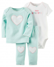 Carter's Infant girl's 3-Set