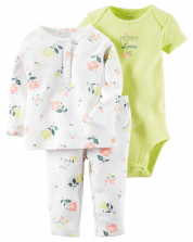 Carter's Infant girl's 3-Set