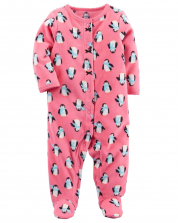 Carter's Baby Girls Fleece Jumpsuit