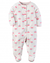 Carter's Baby Girls Fleece Jumpsuit
