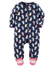 Carter's Baby Girls Fleece Jumpsuit