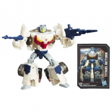 Transformers Generations Titans Return Autobot 5.5 inch Action Figure - Breakaway and Autobot Throttle