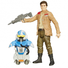 Star Wars: Episode VII The Force Awakens 3.75-Inch Figure Space Mission Armor Poe Dameron (Pilot)