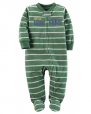 Carter's Baby Boy Fleece Jumpsuit