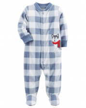 Carter's Baby Boy Fleece Jumpsuit