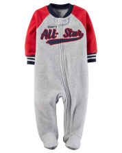 Carter's Baby Boy Fleece Jumpsuit