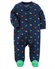 Dinosaur Baby Boy Sleep & Play Jumpsuit