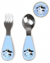 Cow Fork Spoon Set Skip Hop