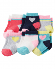 Carter's baby girl socks 6 Pack