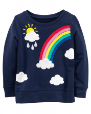 Rainbow Girl Long Sleeve Top